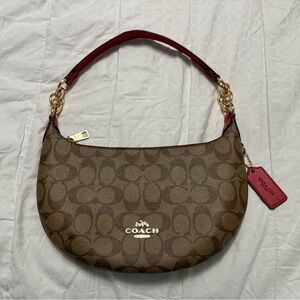 COACH Payton Hobo Shoulder Bag in Signature Canvas